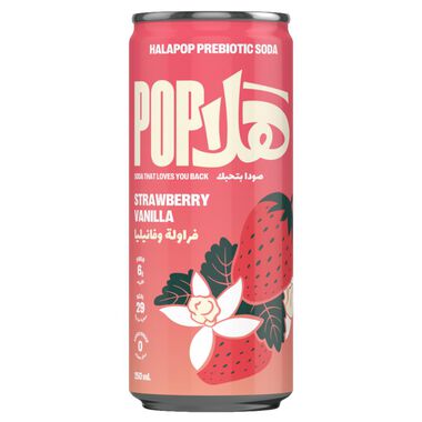 faces prebiotic soda strawberry vanilla