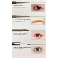 Ultrafine Eyeliner #02Dark Brown faces ultrafine eyeliner 02dark brown