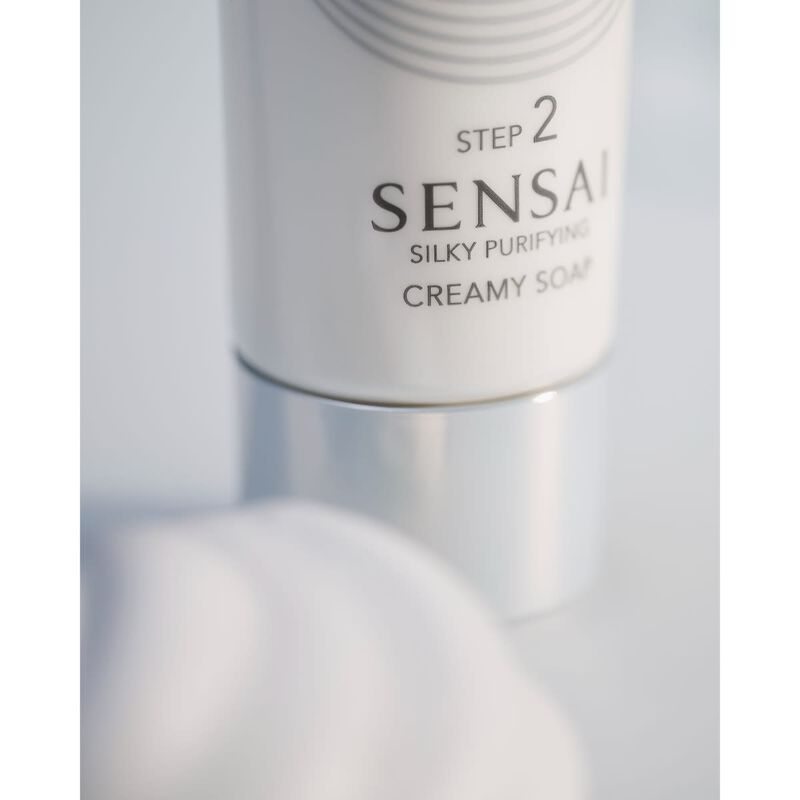 sensai silky purifying creamy soap