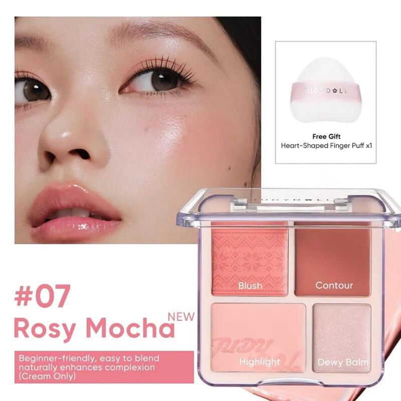 judydoll blush&highlight palette 07