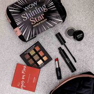 faces shining star   makeup pouch