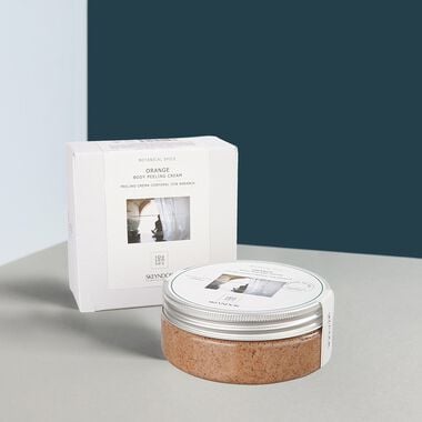 faces spa senses botanical orange body peeling cream