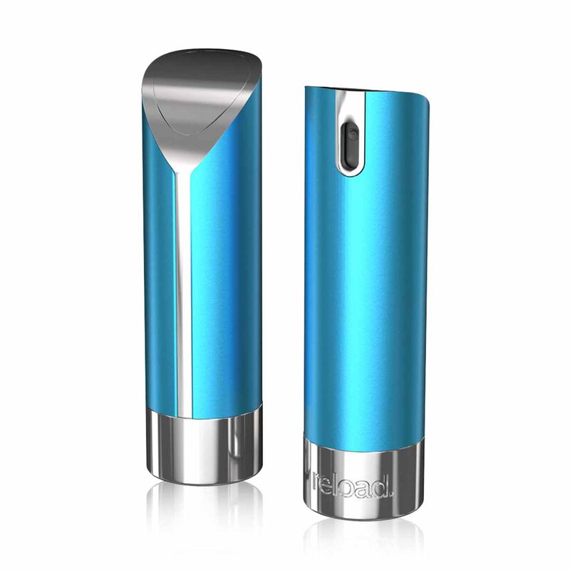 reload blue aluminium skin travel mini spray 5ml