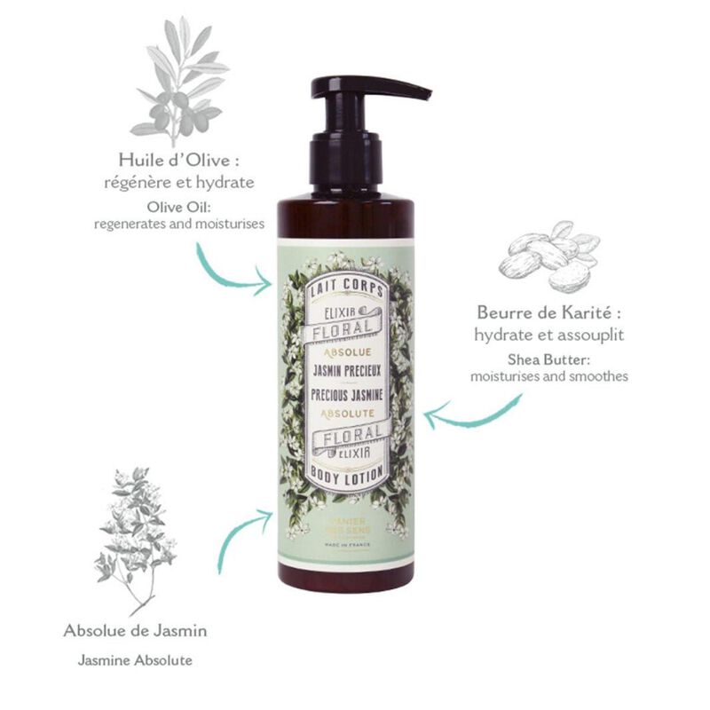panier des sens absolutes precious jasmine body lotion