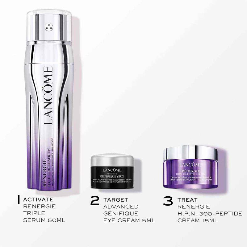 lancome renergie and genifique skincare giftset holiday limited edition