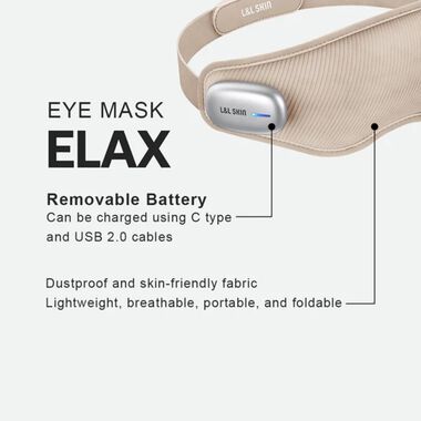faces elax eye massager for relaxing