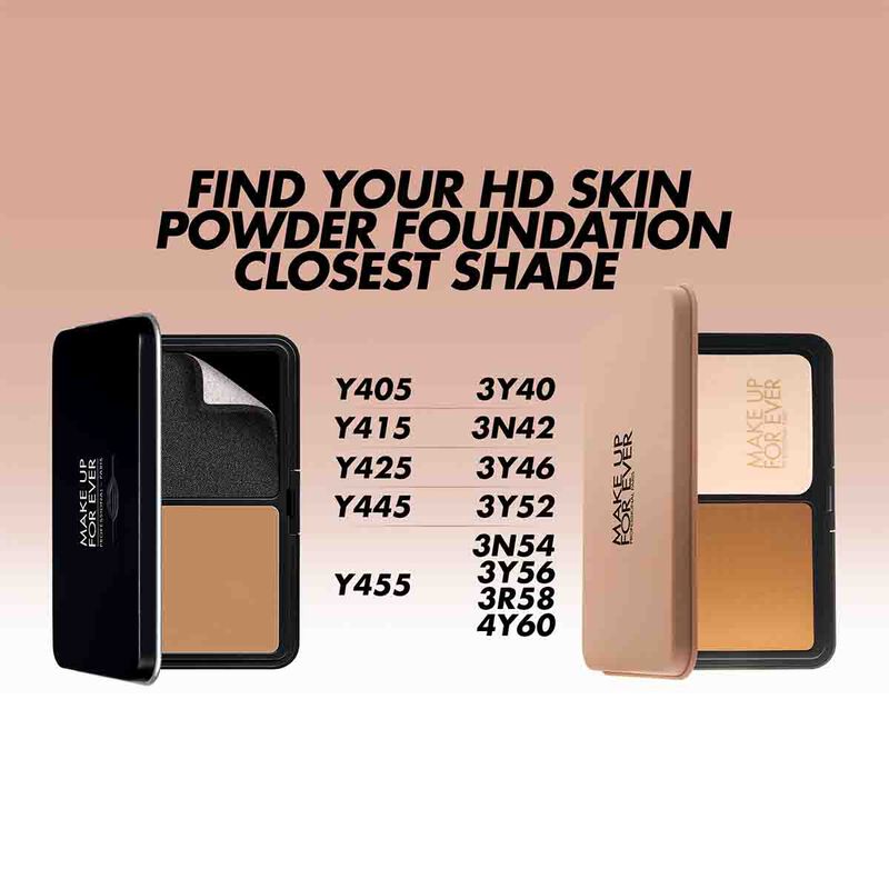 make up for ever hd skin powder foundation