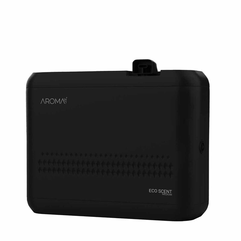 aroma 24/7 scent electric diffuser ecoscent 1000cbm black