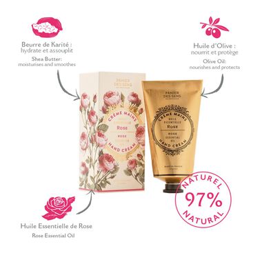 faces essentials rose hand cream