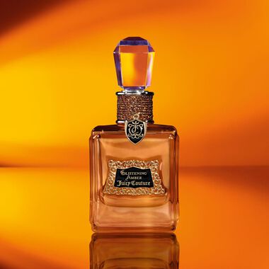 faces glistening amber