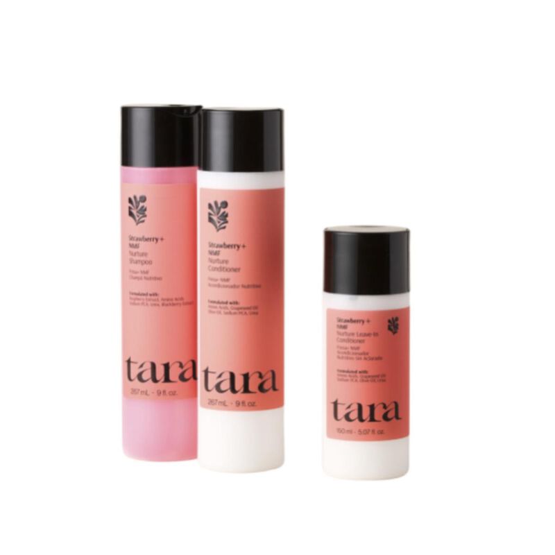 تارا نظام العناية بالشعر باالفراولة + nmf