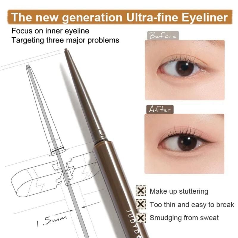 judydoll ultrafine eyeliner #02dark brown