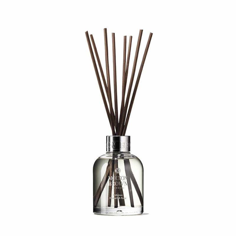 molton brown home diffuser rhubarb & rose aroma reeds 150ml