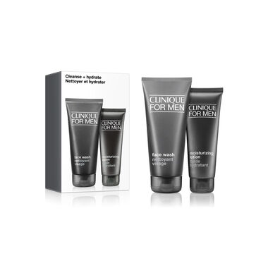 faces طقم cleanse   hydrate skincare للرجال
