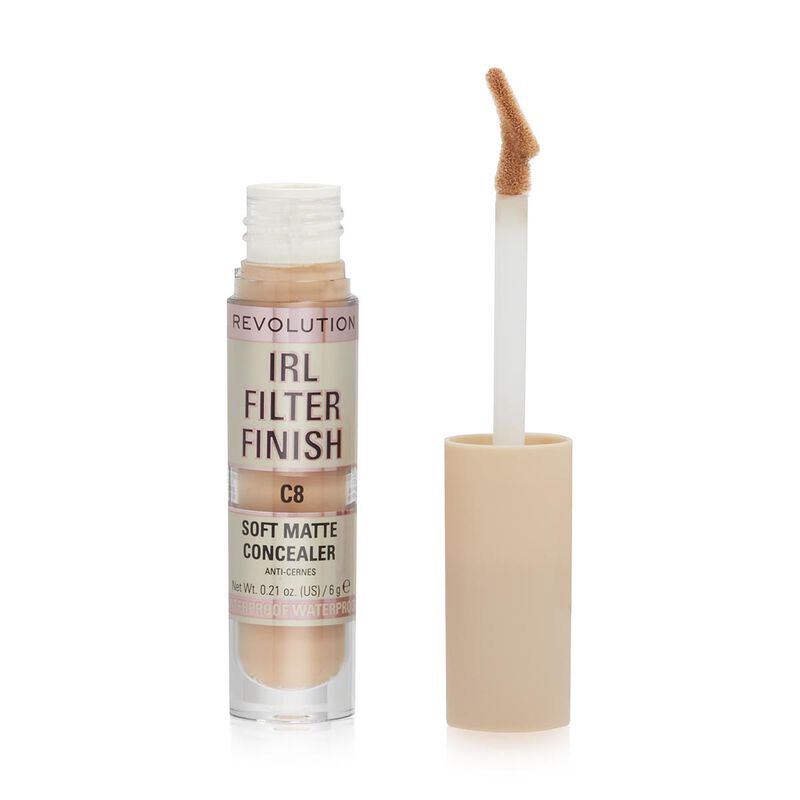 revolution revolution irl filter finish concealer c8