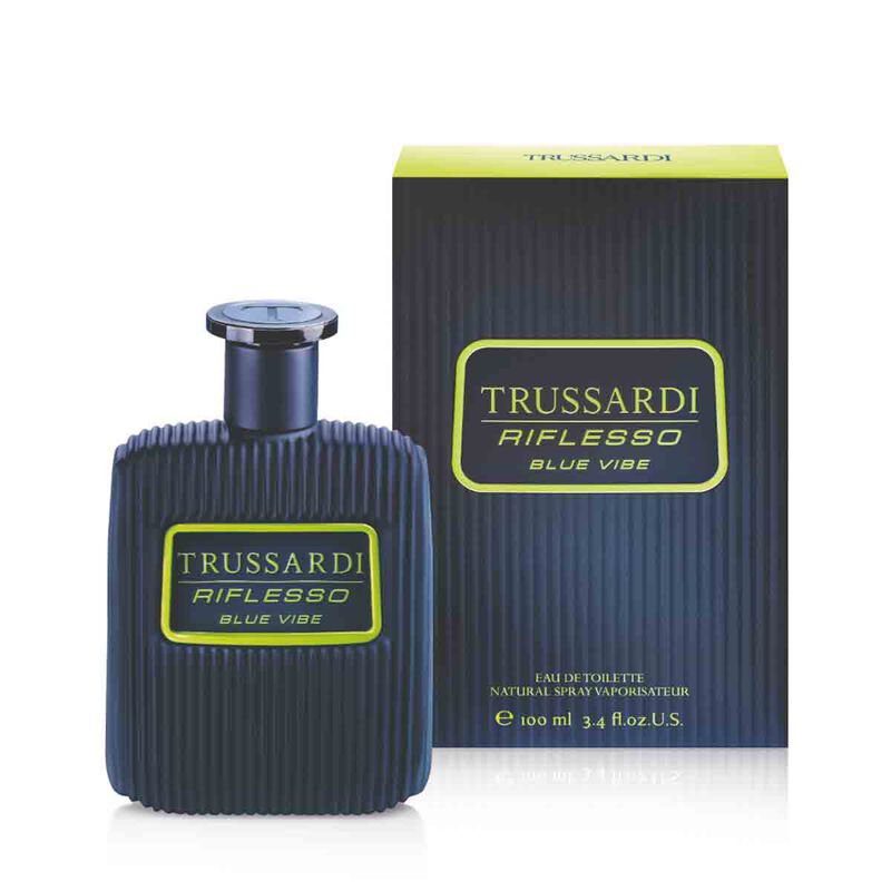 trussardi riflesso blue vibe eau de toilette