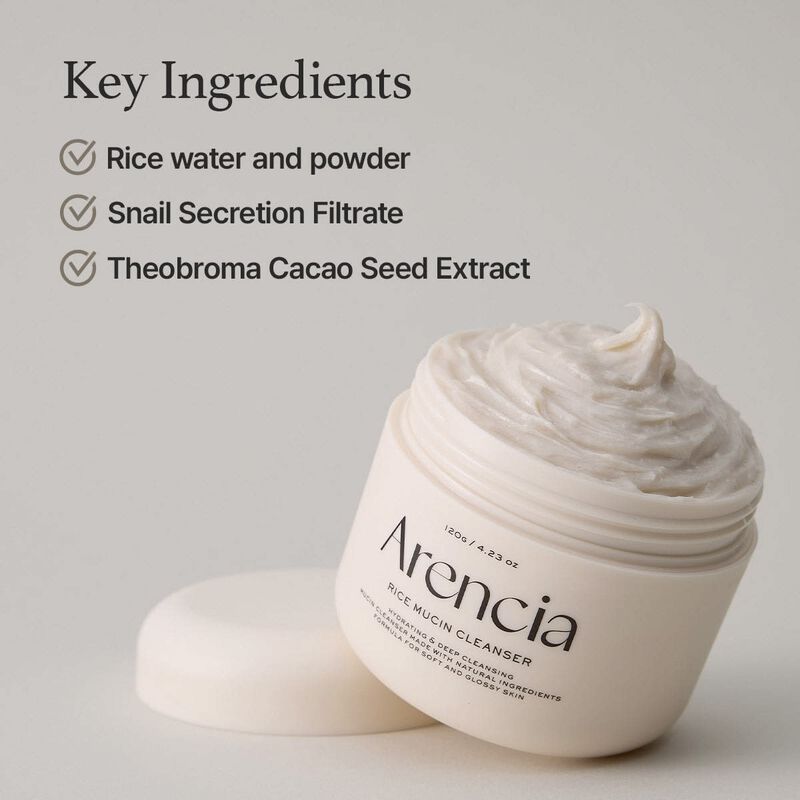 arencia rice mucin cleanser