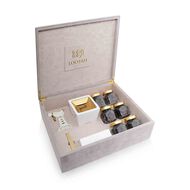 faces velvet incense set