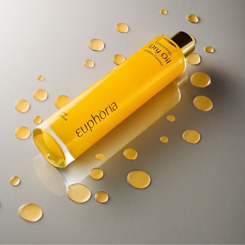 euphoria dry body oil gold