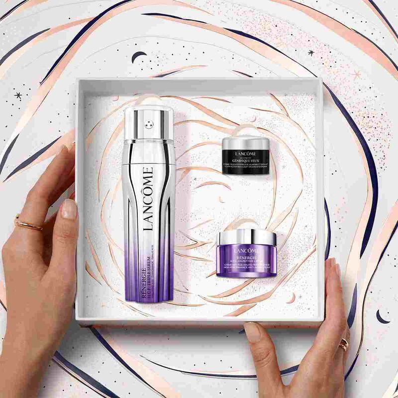 lancome renergie and genifique skincare giftset holiday limited edition