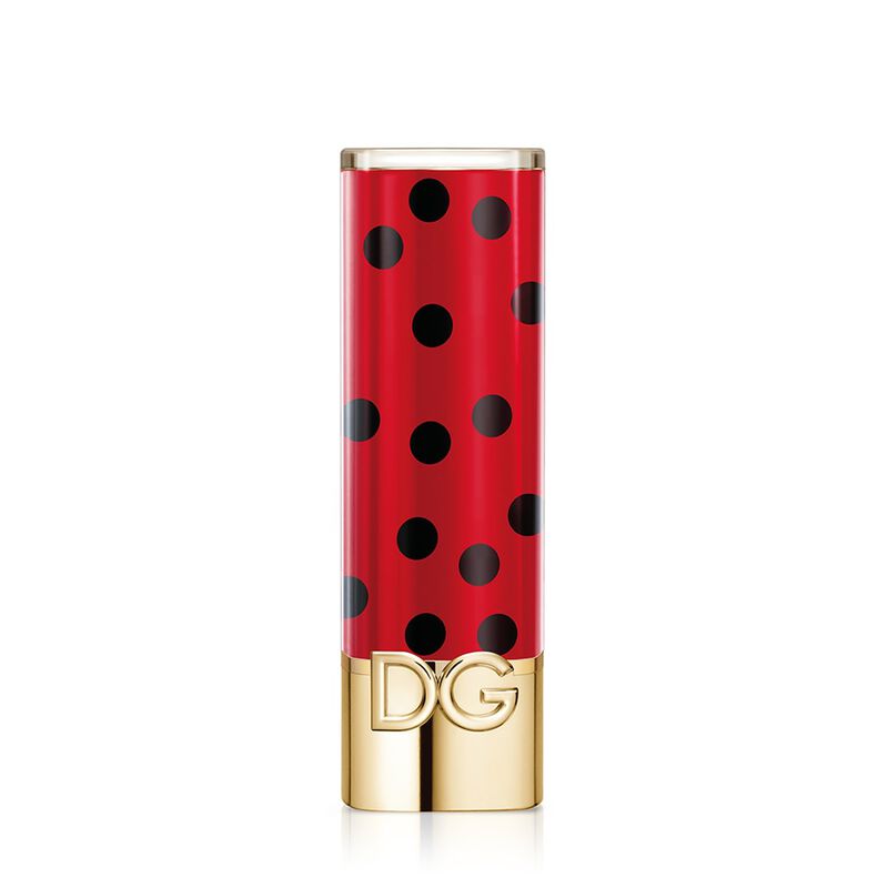 dolce & gabbana the only one sheer lipstick cap polka dot