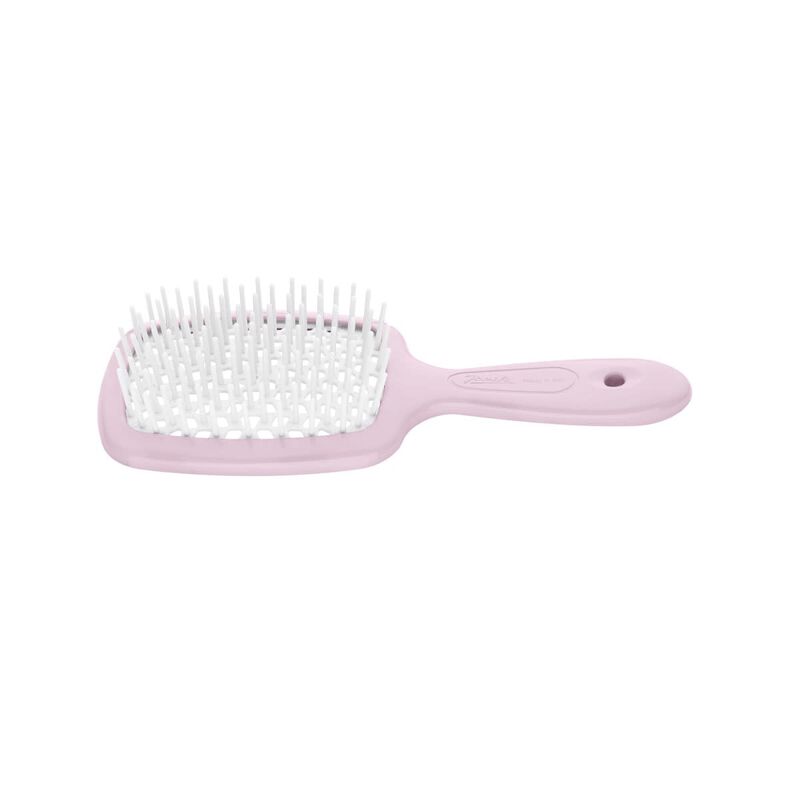 janeke small superbrush vented brush compact version pink pastel