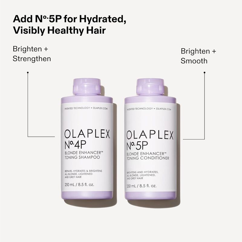 olaplex no.4p blonde enhancer toning