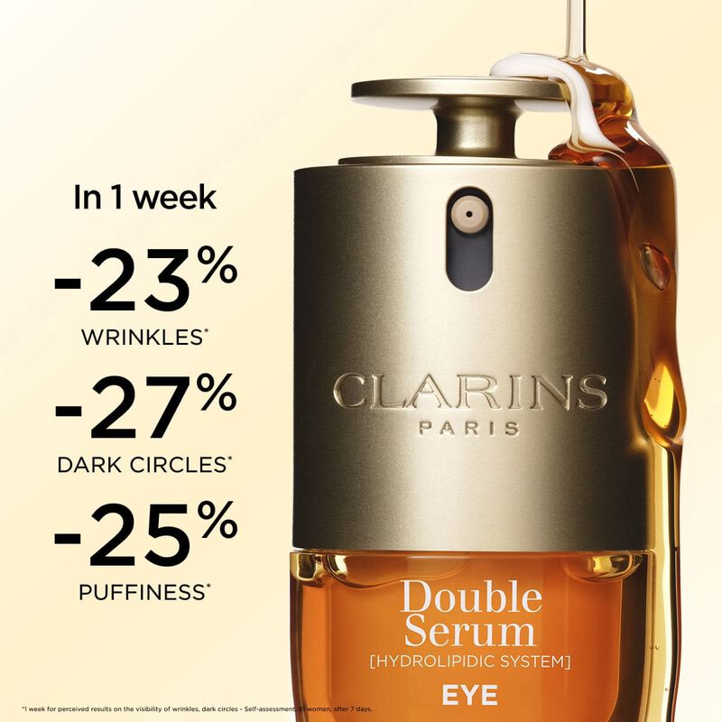 clarins double serum eye