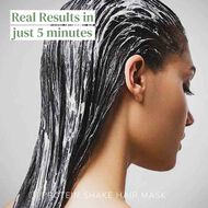 faces protein shake hair mask