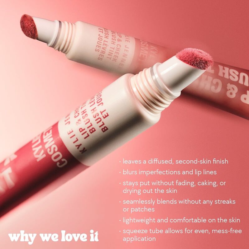 كايلي كوزمتكس ملوِّن الشفاه والخدود ليب أند تشيك بلاش تينت