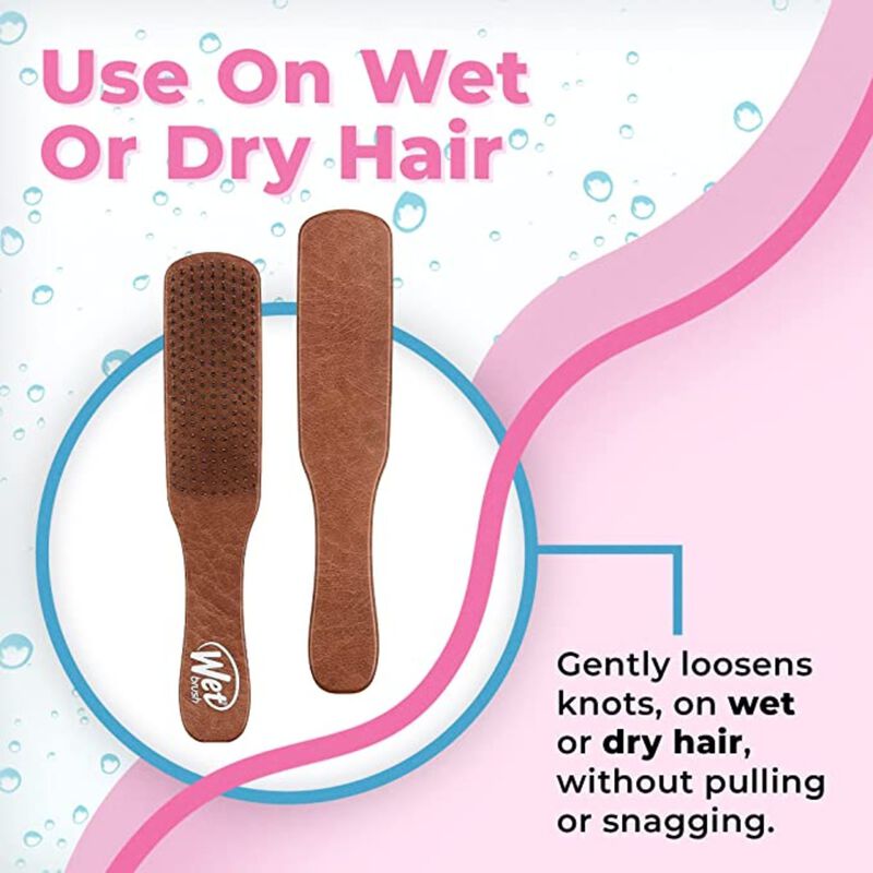 وت براش فرشاة فك تشابك الشعر للرجال من ويت براش ، بني