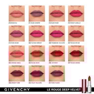 Le Rouge Deep Velvet faces le rouge deep velvet
