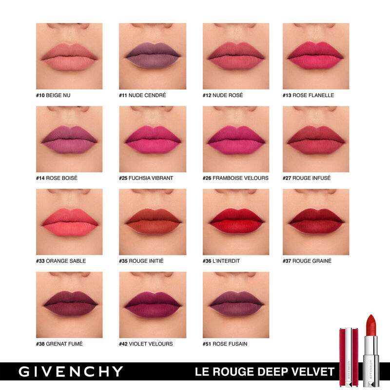 givenchy le rouge deep velvet