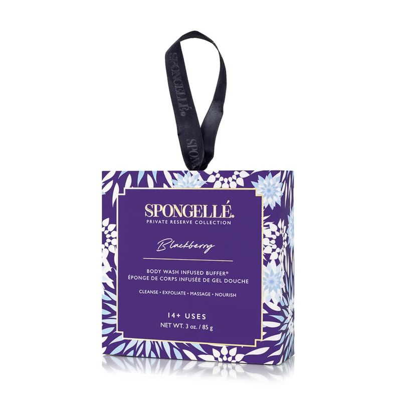 spongelle private reserve blackberry body wash infused buffer (14+uses)