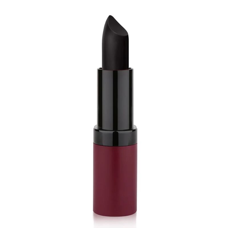 golden rose velvet matte lipstick no 33 black