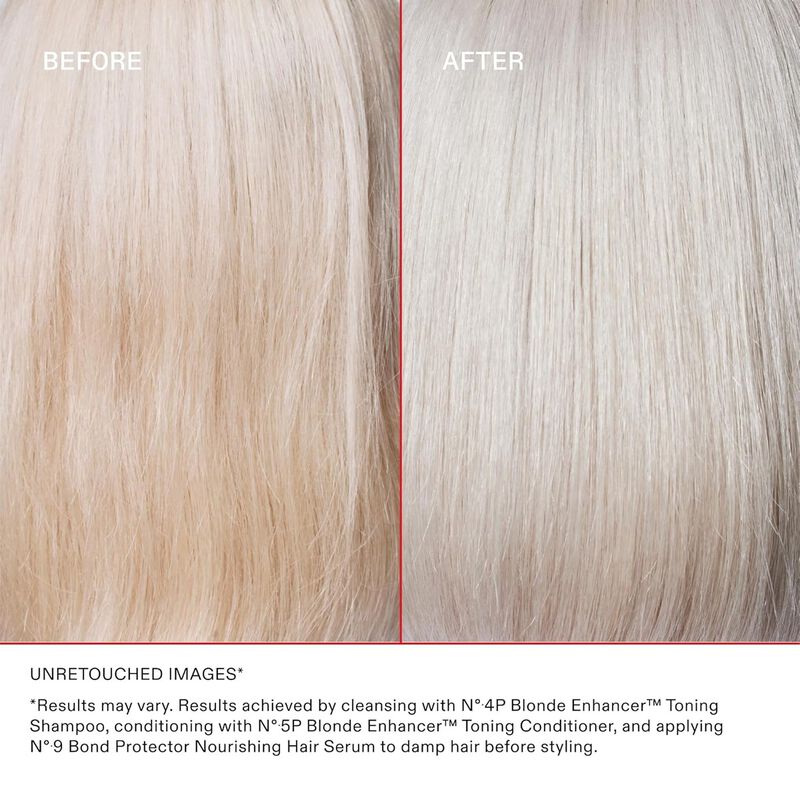 olaplex no.4p blonde enhancer toning