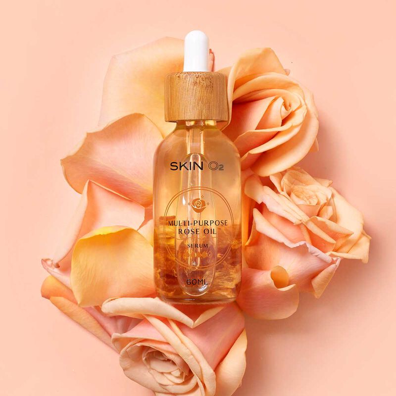 skin o2 multi  purpose rose oil