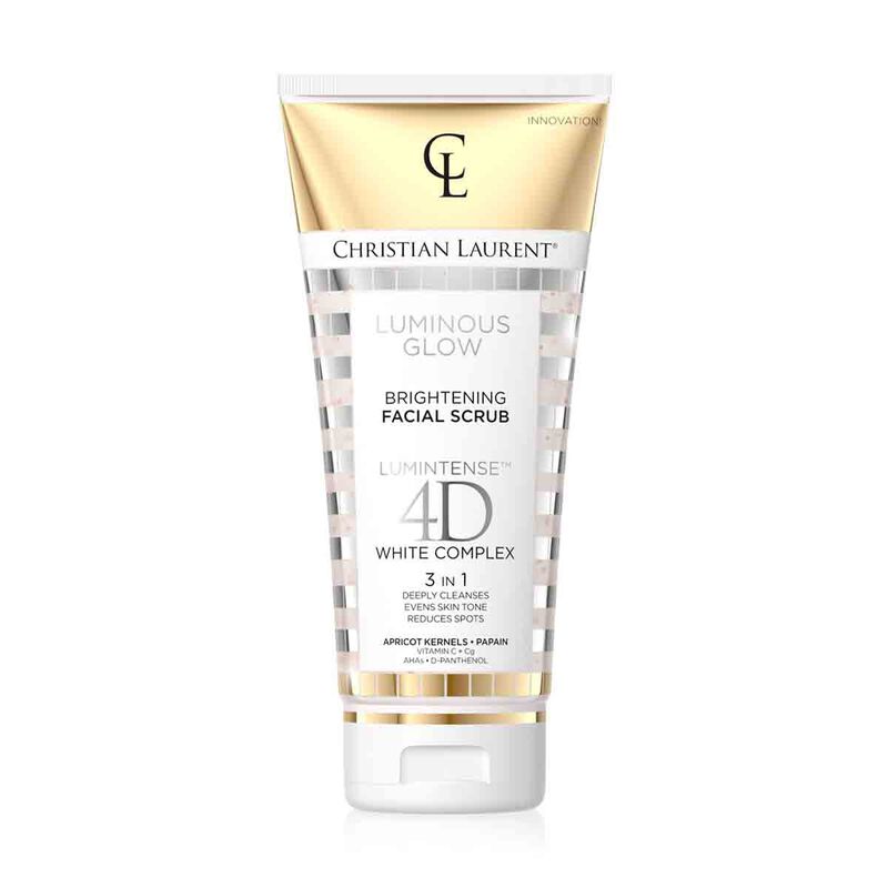 christian laurent luminous glow brightening facial scrub 200ml