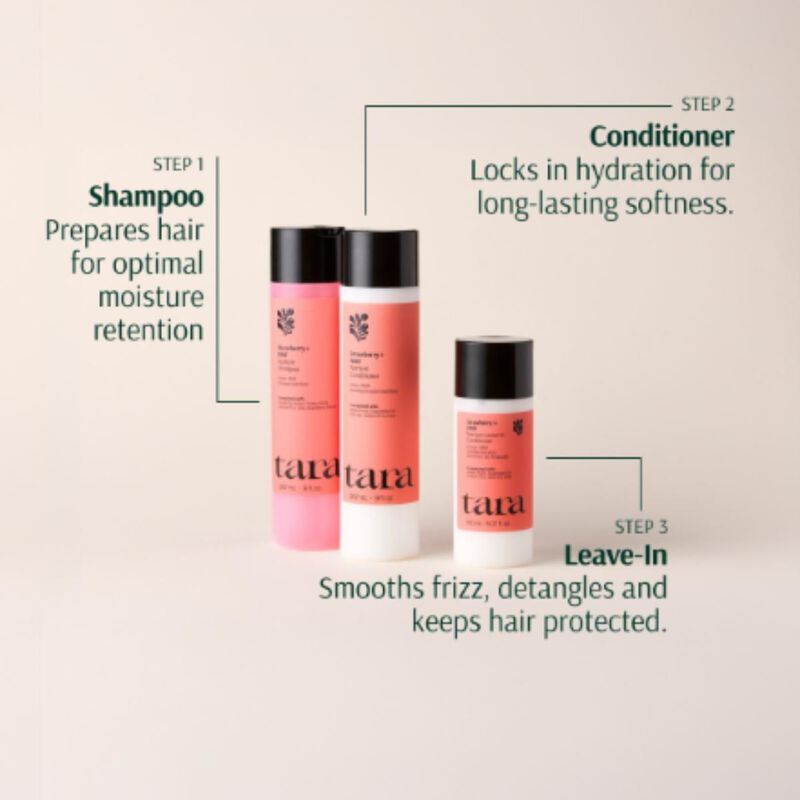 تارا نظام العناية بالشعر باالفراولة + nmf