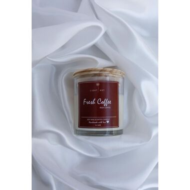 faces irish coffee scented candle jar