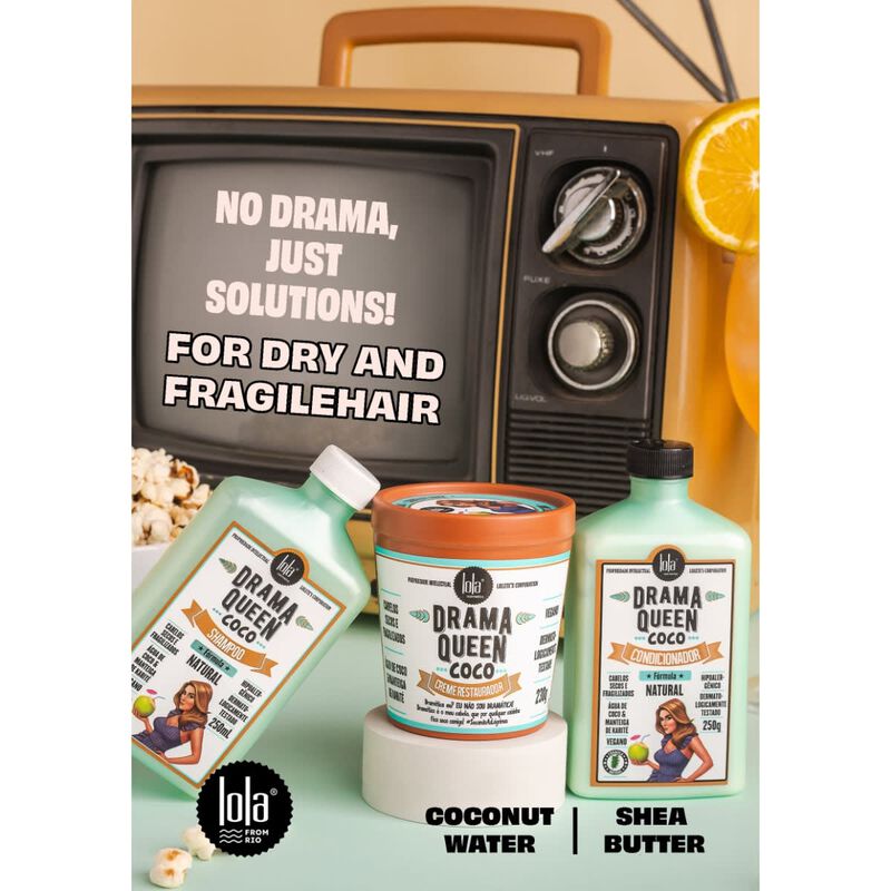lola from rio drama queen nourishing hair shampoo for dry & fragile hair