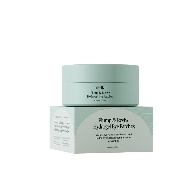 ashri skin plump & revive hydrogel eye patches