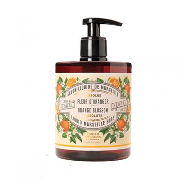 faces absolutes orange blossom liquid marseille soap
