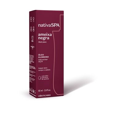 faces nativa spa black plum multifunctional oil