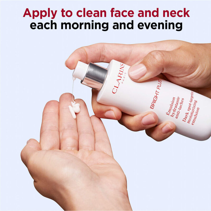 clarins bright plus dark spottargeting moisturizing emulsion