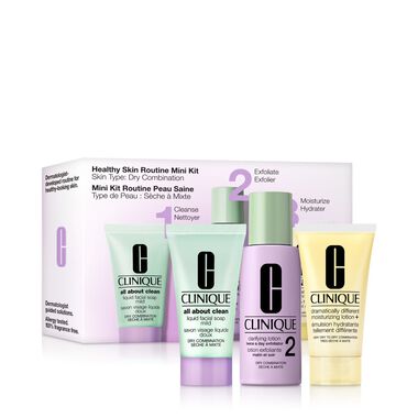 faces mini 3 step kit for combination dry skin   type 2