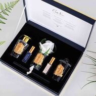 معطر جو باقة هدية أو دي في صندوق أزرق مع شارة ذهبية faces معطر جو باقة هدية أو دي في صندوق أزرق مع شارة ذهبية