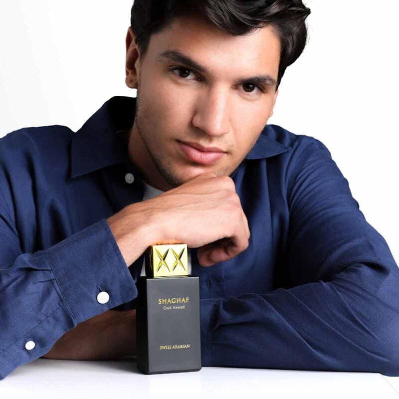 swiss arabian shaghaf oud aswad eau de parfum