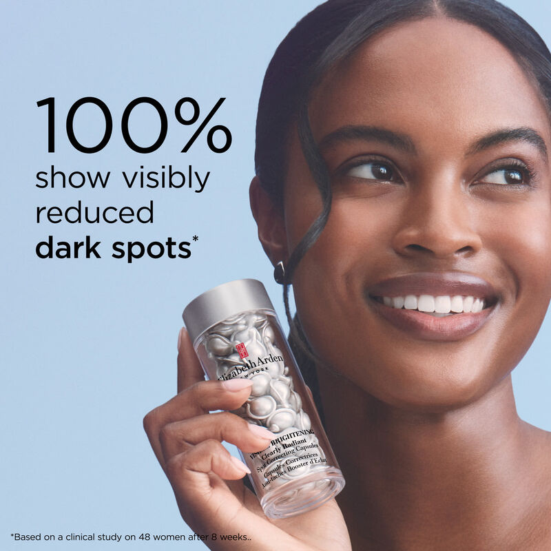 elizabeth arden visible brightening clearly radiant spot correcting  capsules