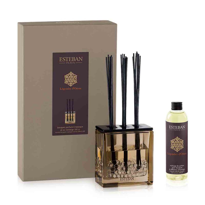 استيبان باريس باقة معطرة برائحة ليجينديز دي أورينت ثلاثية يمكن إعادة تعبئتها  إصدار موكا  250مل